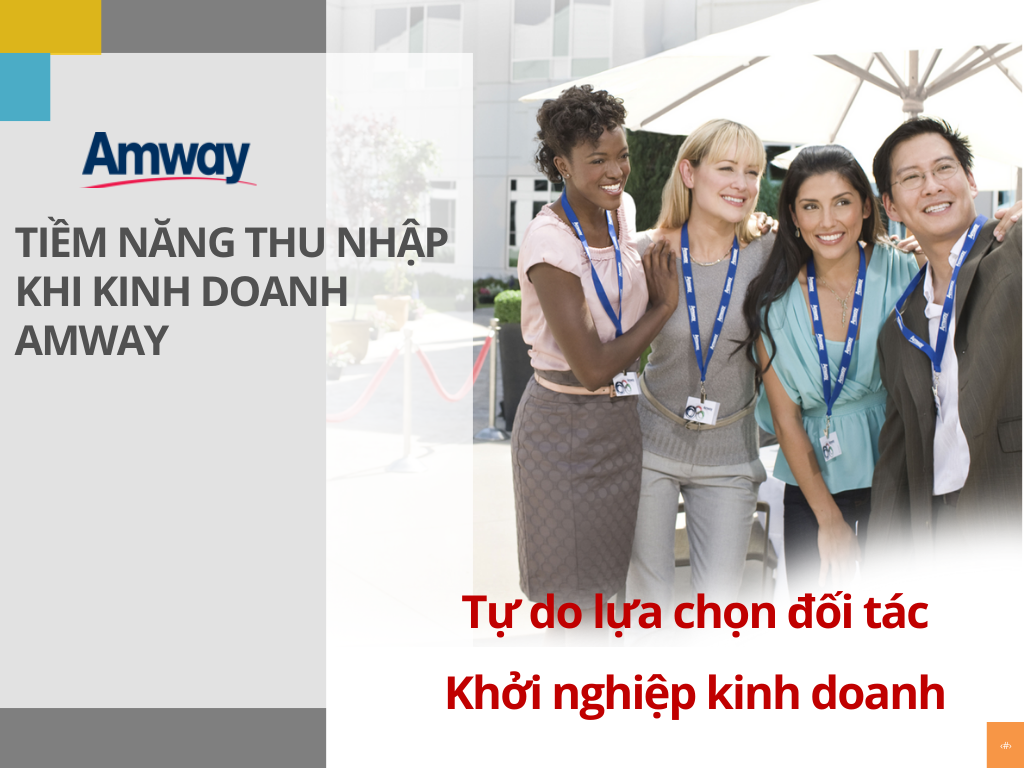OPP – Tiềm năng thu nhập tại Amway
